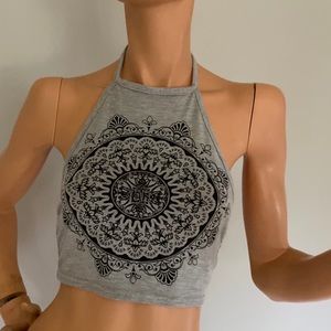 Boohoo halter top